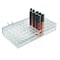 Azar Displays 72-Compartment Tray - oval slot .5" x .625", PK2 225527 - alternate 3